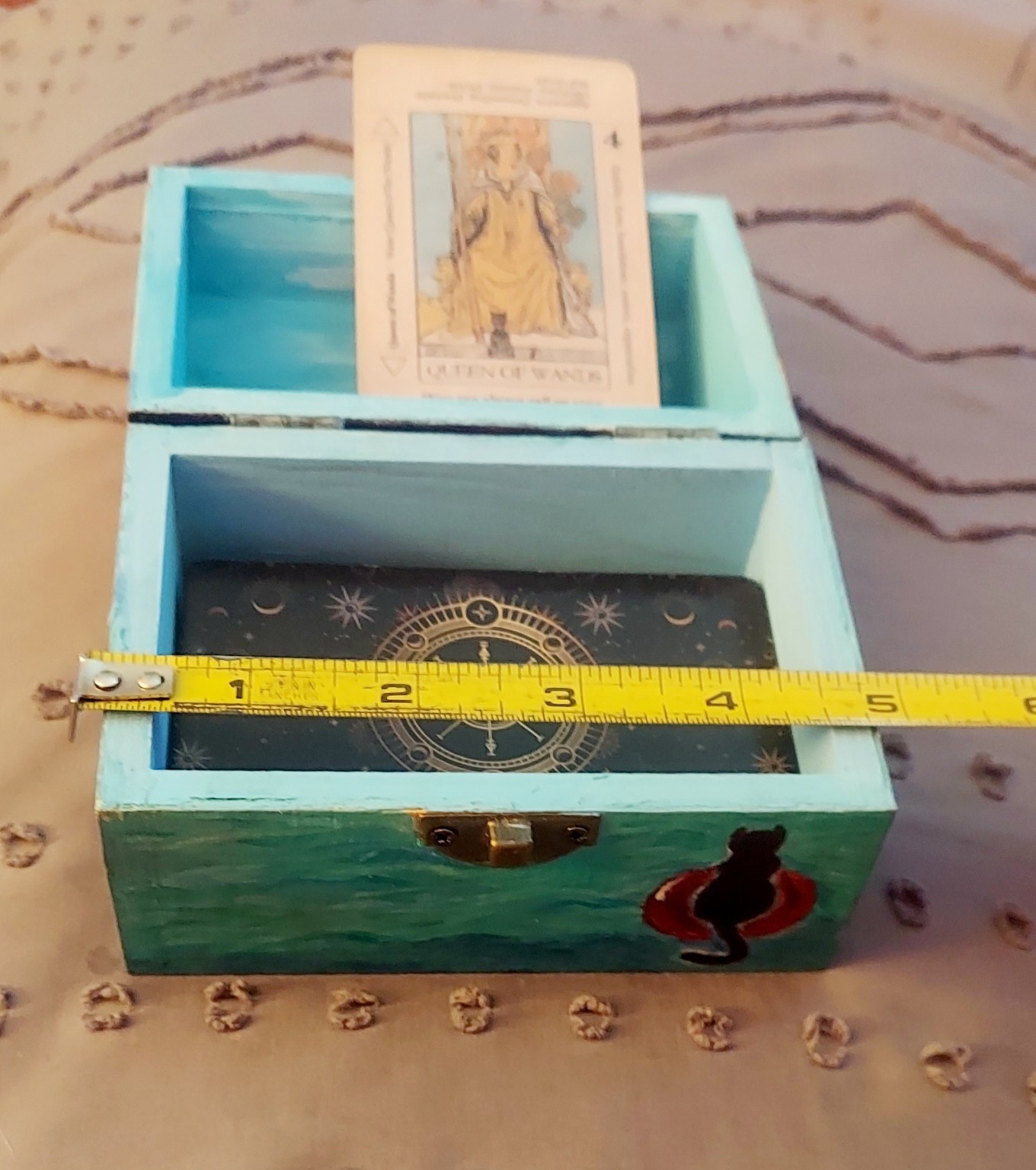 Ocean Paws hand-painted keepsake box